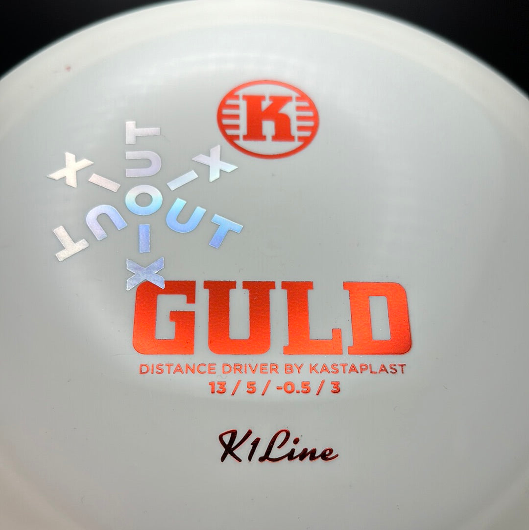 K1 Guld - X-Out Snowflake Stamp