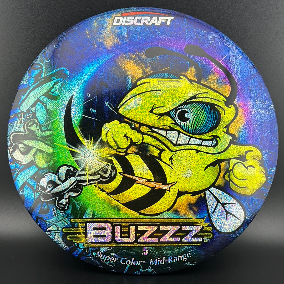 ESP SuperColor Full Foil Buzzz - Holo Blue Chains Bee