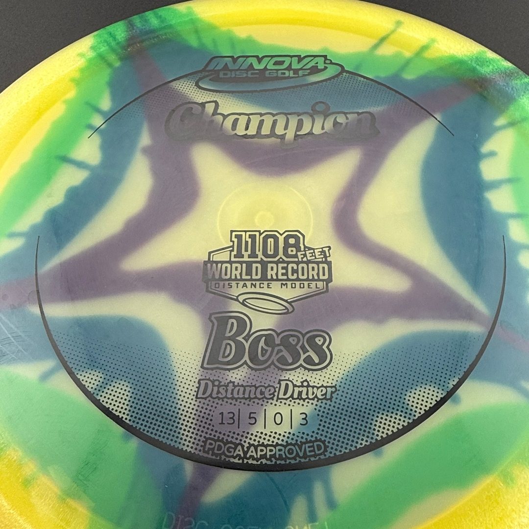 I-Dye Champion Boss - David Wiggins Jr 1108 World Record