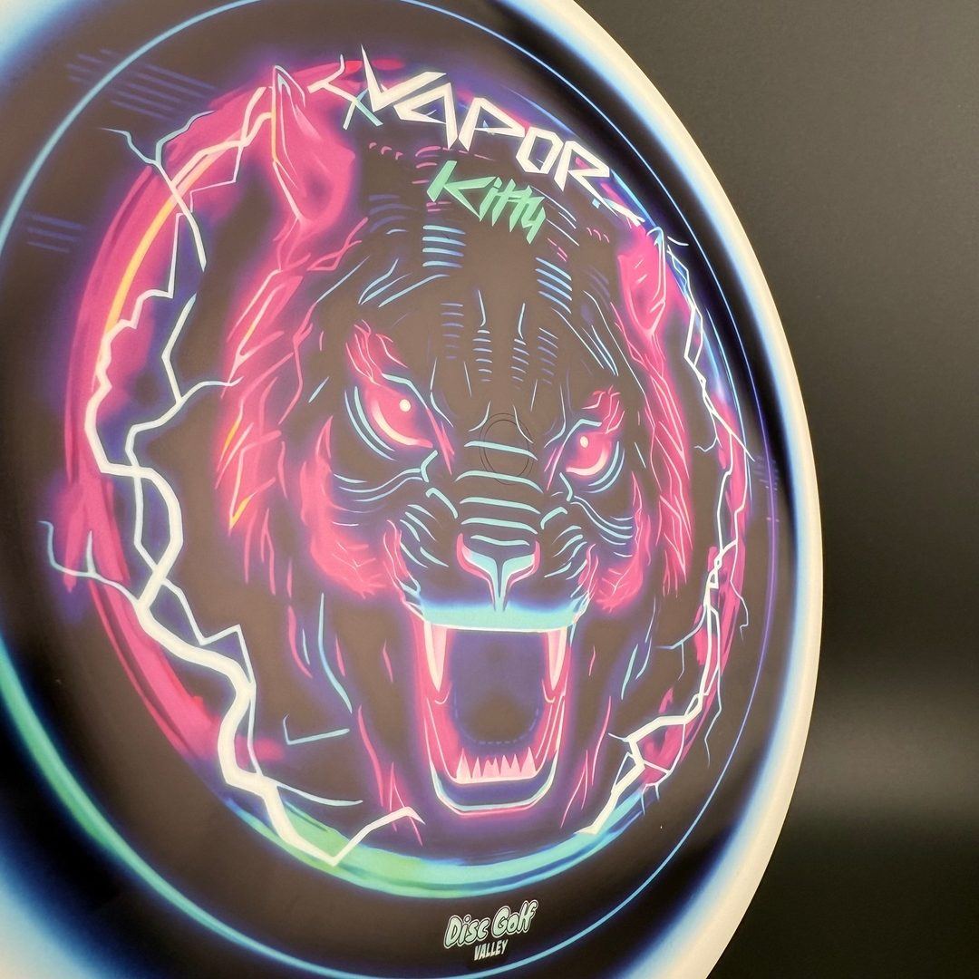 Tournament Bear - DyeMax - "Vapor Kitty" Disc Golf Valley