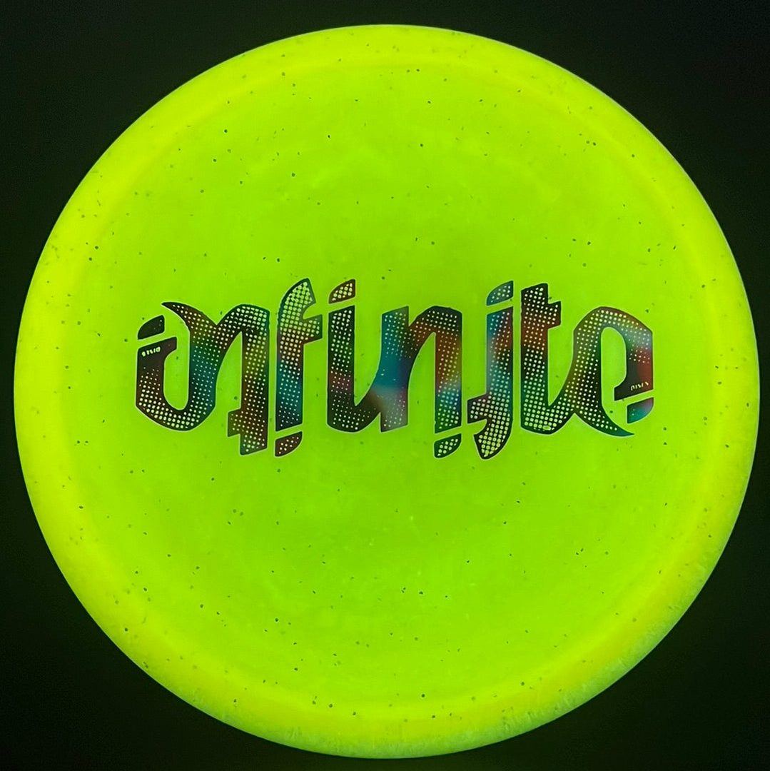 Metal Flake Glow C-Blend Glyph (First Run) - Ambigram