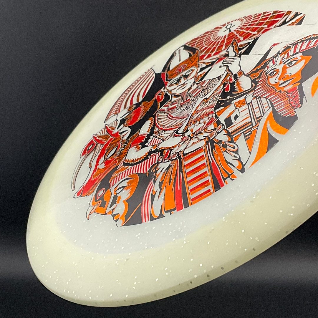Metal Flake Glow Aztec X-Out - Gods of Egypt