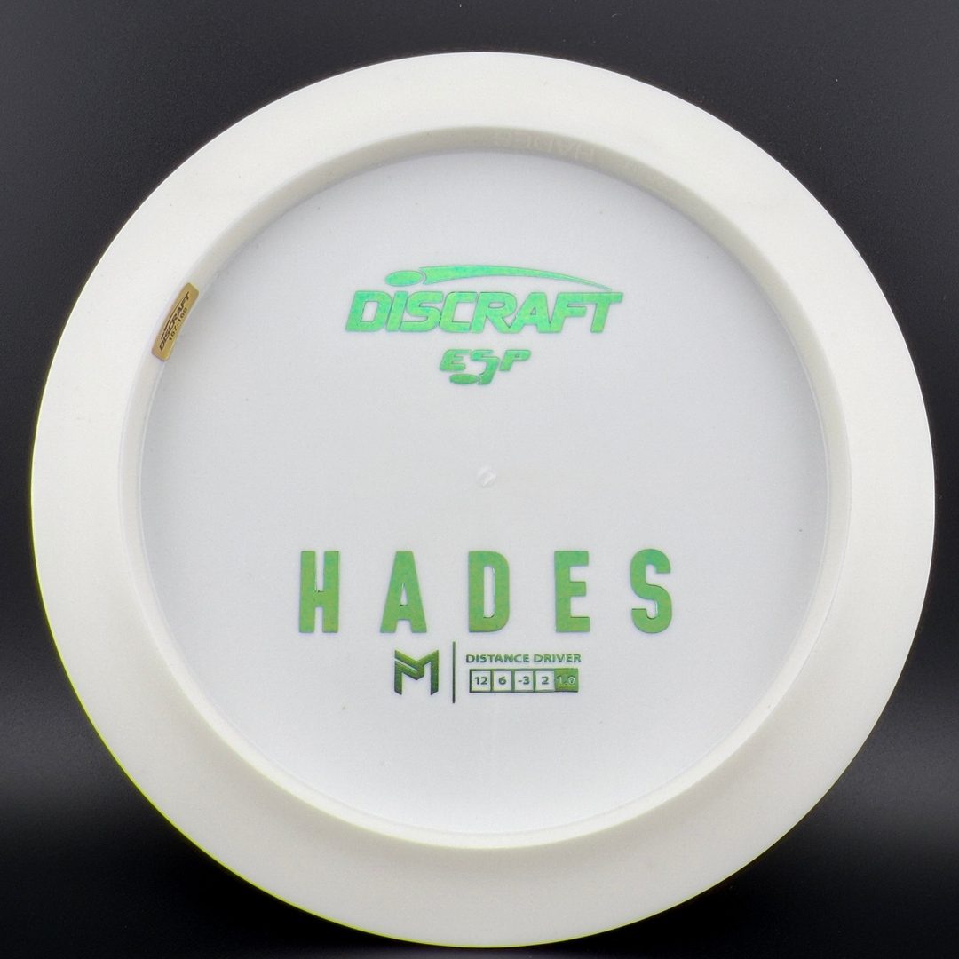 White ESP Hades - Bottom Stamp Dyer's Delight - Paul McBeth