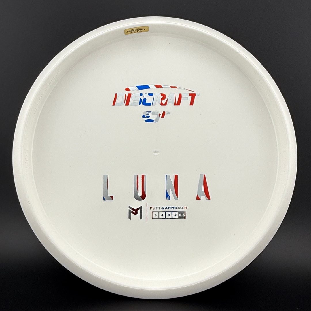 White ESP Luna - Bottom Stamp - Dyer's Delight