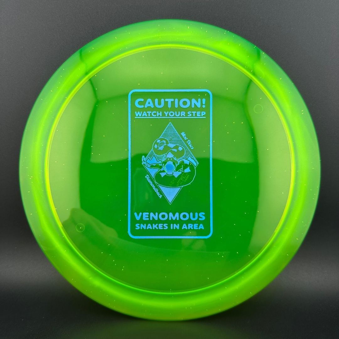 Eternal Diamondback - CAUTION Stamp