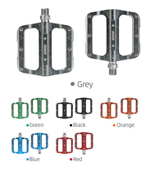 aluminum platform pedals GINE FOREST-Aluminum Allloy Bicycle Platform Pedals – In The Bag Disc Golf  Company