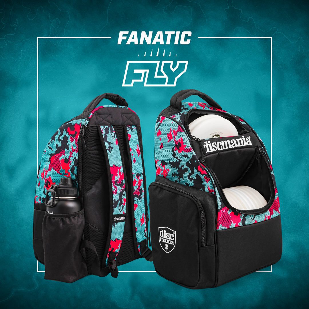 Discmania Fanatic Fly Backpack - Holds 18+ Discs