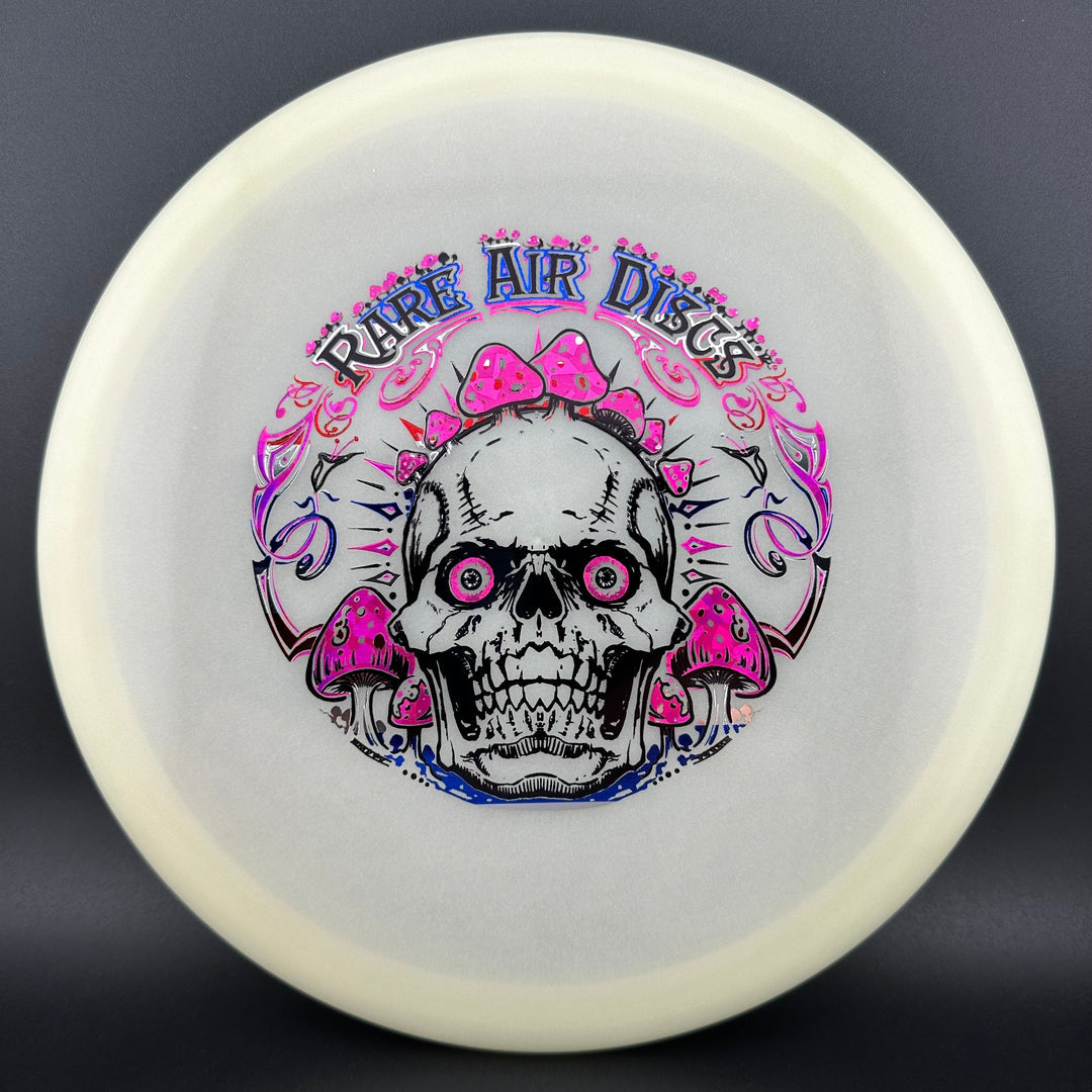Nocturnal Bobcat - Crushin' Amanitas stamp by Manny Trujillo