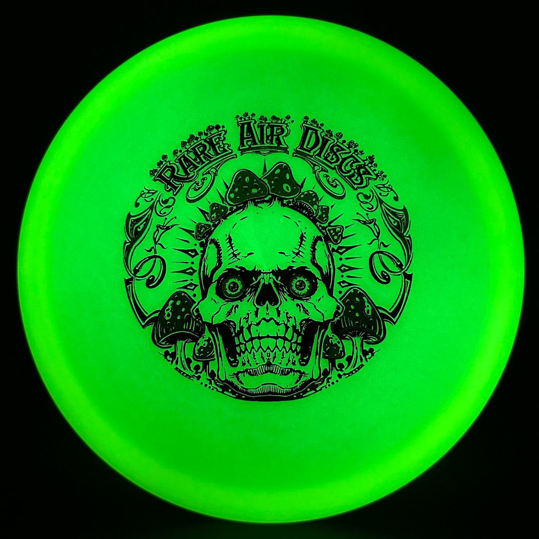Nocturnal Bobcat - Crushin' Amanitas stamp by Manny Trujillo