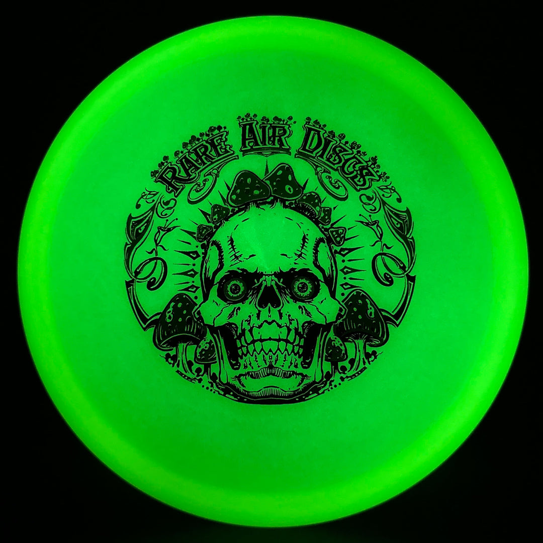 Nocturnal Bobcat - Crushin' Amanitas stamp by Manny Trujillo
