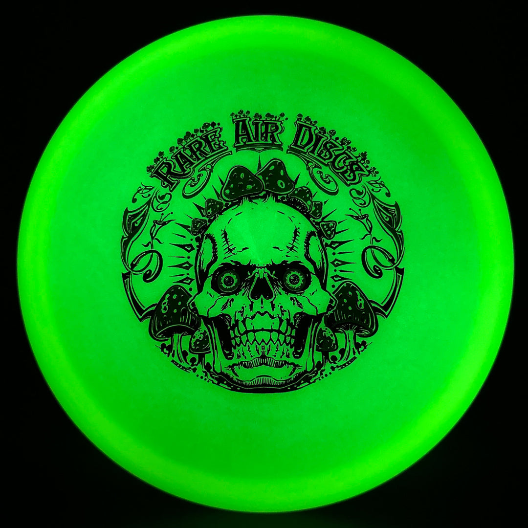 Nocturnal Bobcat - Crushin' Amanitas stamp by Manny Trujillo