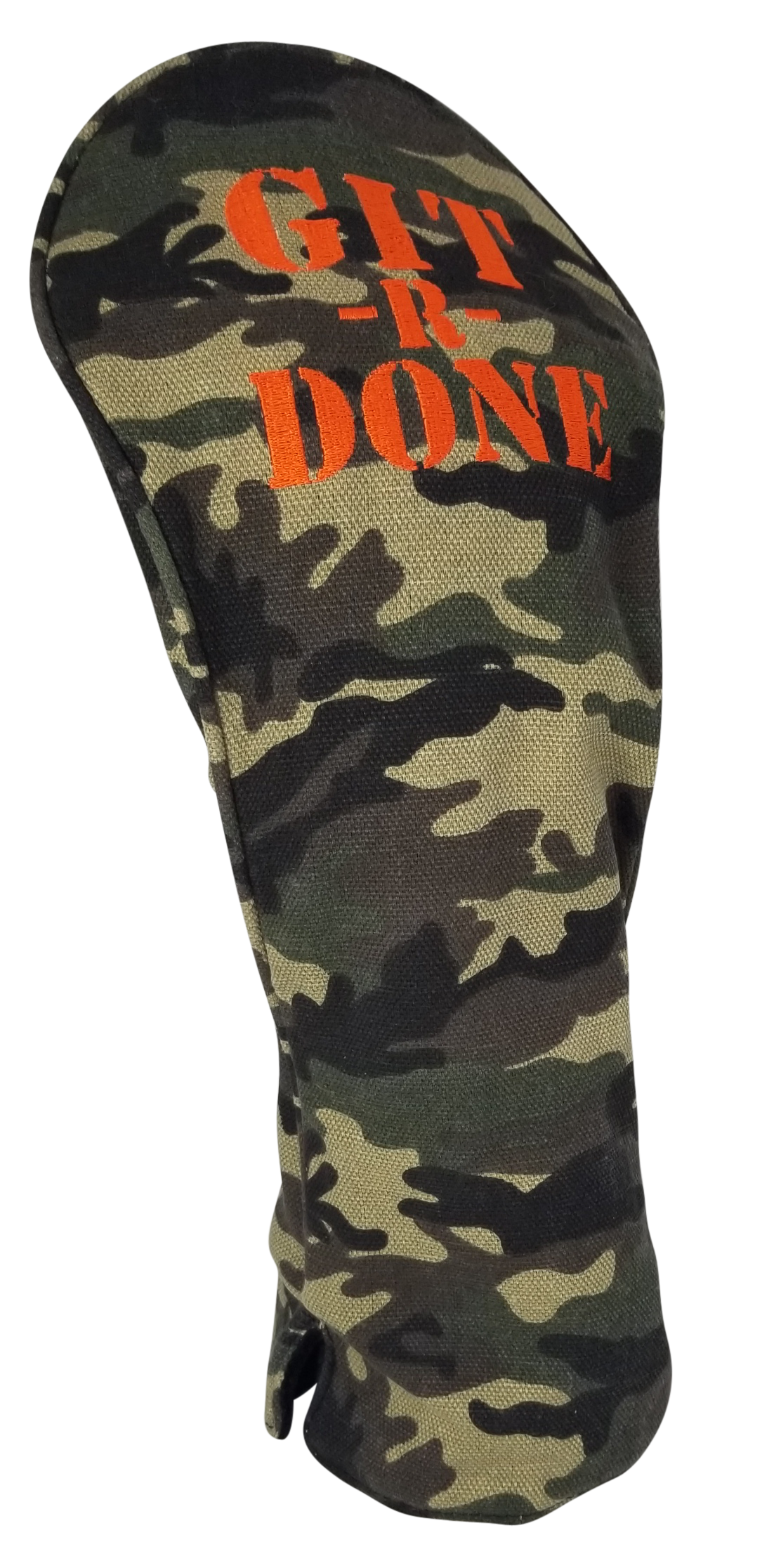 GIT-R-DONE Camo Embroidered Driver Headcover by ReadyGOLF