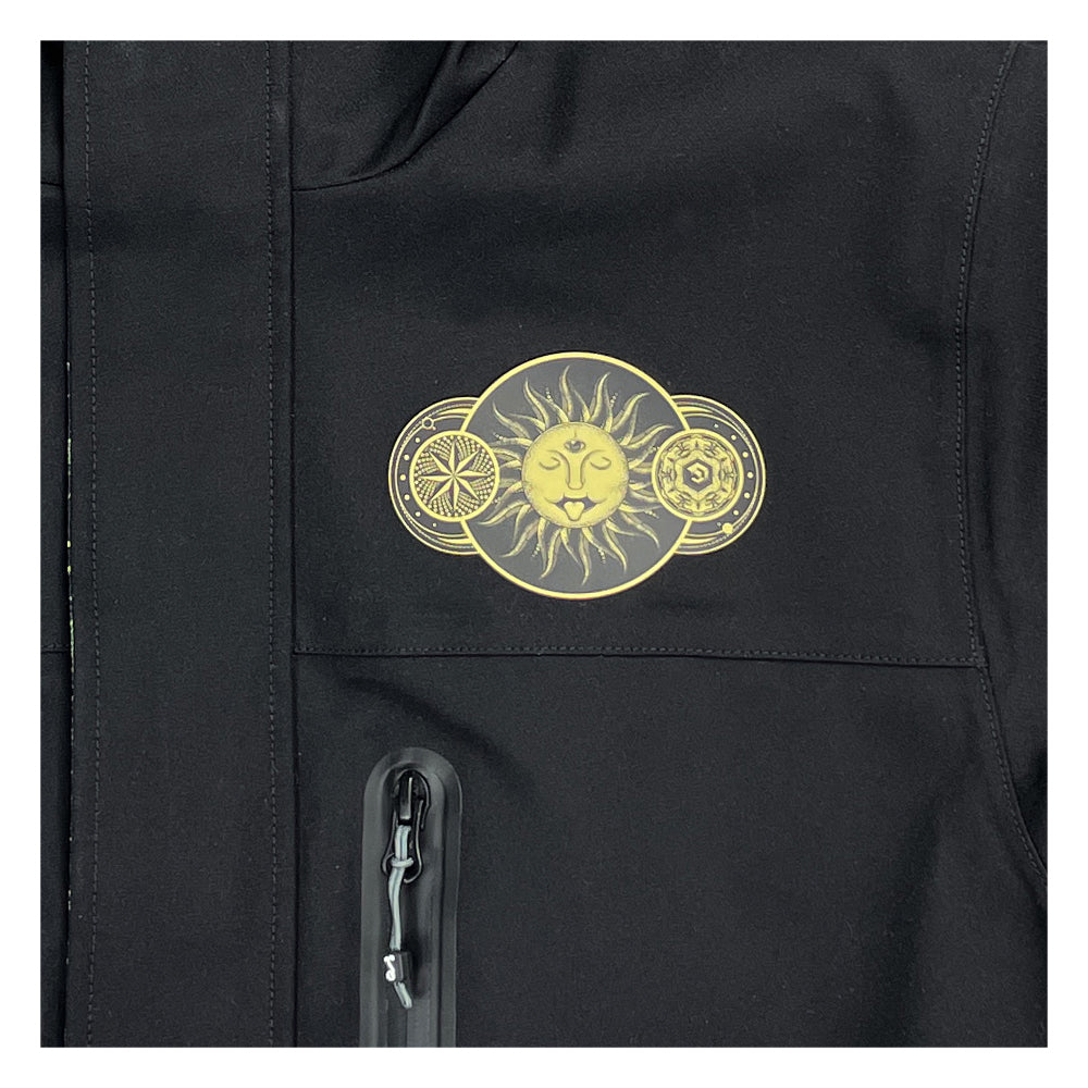 Cosmic Arcana Black Tech Jacket