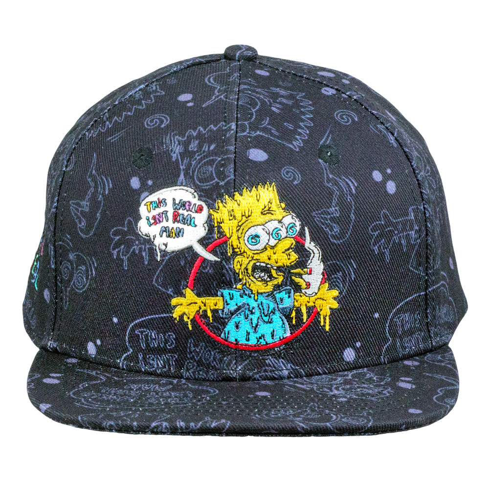 Vincent Gordon x Wookerson Bart Black Snapback Hat