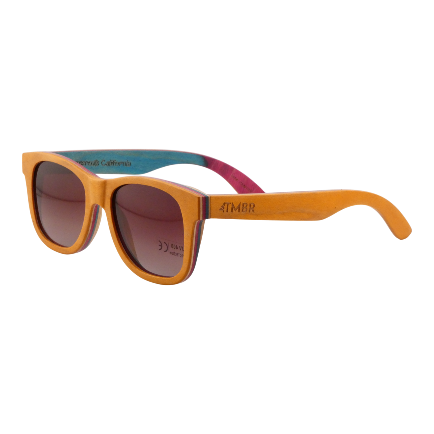 TMBR The Traveler Golden Sunglasses