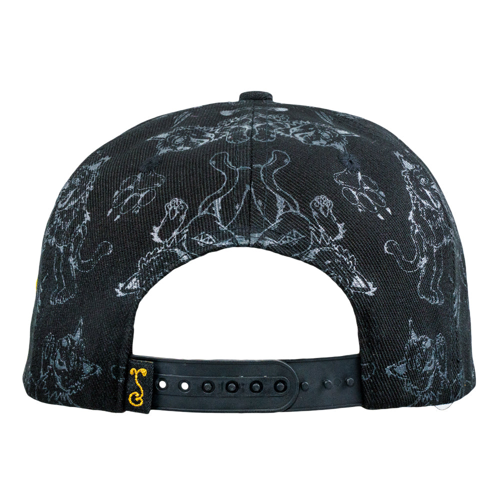 Vincent Gordon Dead Cats Black Snapback Hat