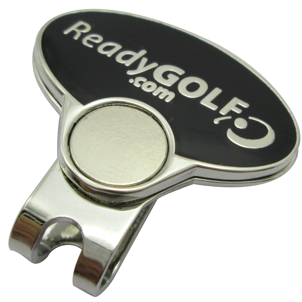 Beach Ball Ball Marker & Hat Clip with Crystals by ReadyGOLF