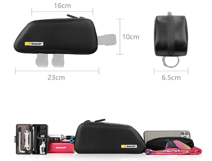 Rhinowalk 1.3L Stable waterproof Top Tube Bag- K32