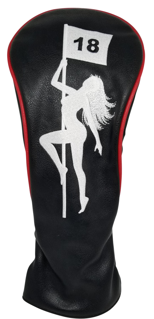 Pole Dancer Embroidered Driver Headcover by ReadyGOLF