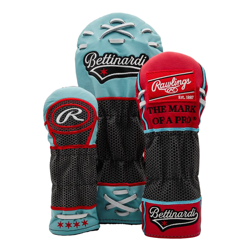 Bettinardi x Rawlings Blue Glove Wood Headcover Set