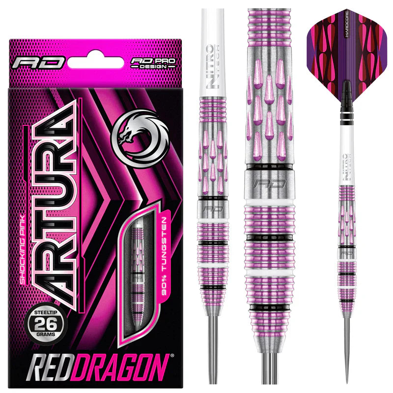 Artura Shocking Pink ST Darts