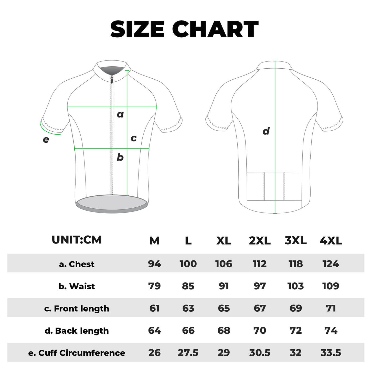 ROCKBROS Short-Sleeve Men's Cycling Jersey Reflective
