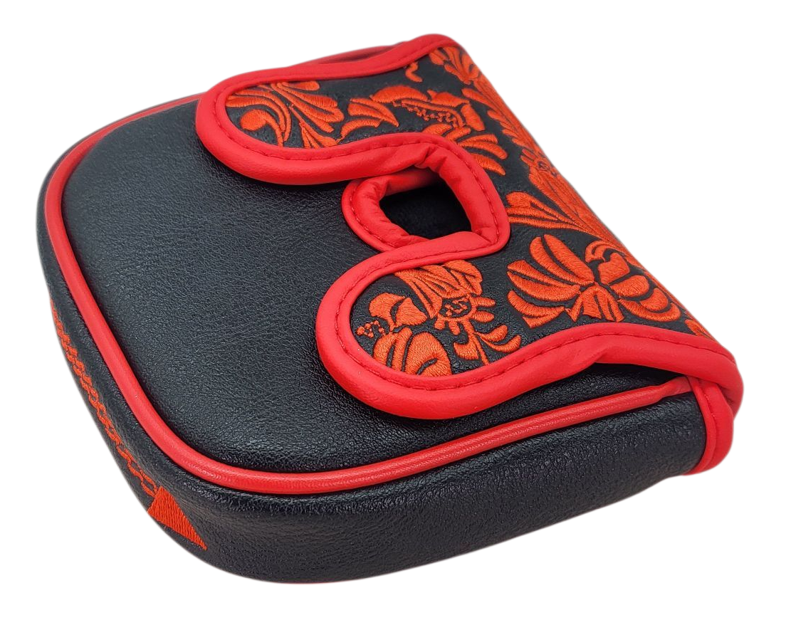 L.A.B. DF3 Embroidered Center Shaft Putter Cover by ReadyGOLF - Desert Rose
