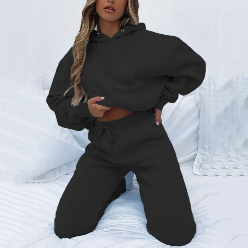 Cozy and Stylish 2 Piece Tracksuit Set