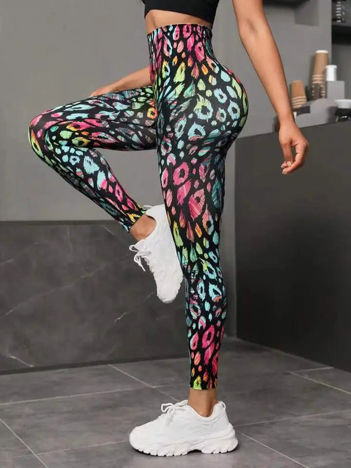 High-Waisted Seamless Workout Leggings & Yoga Tights