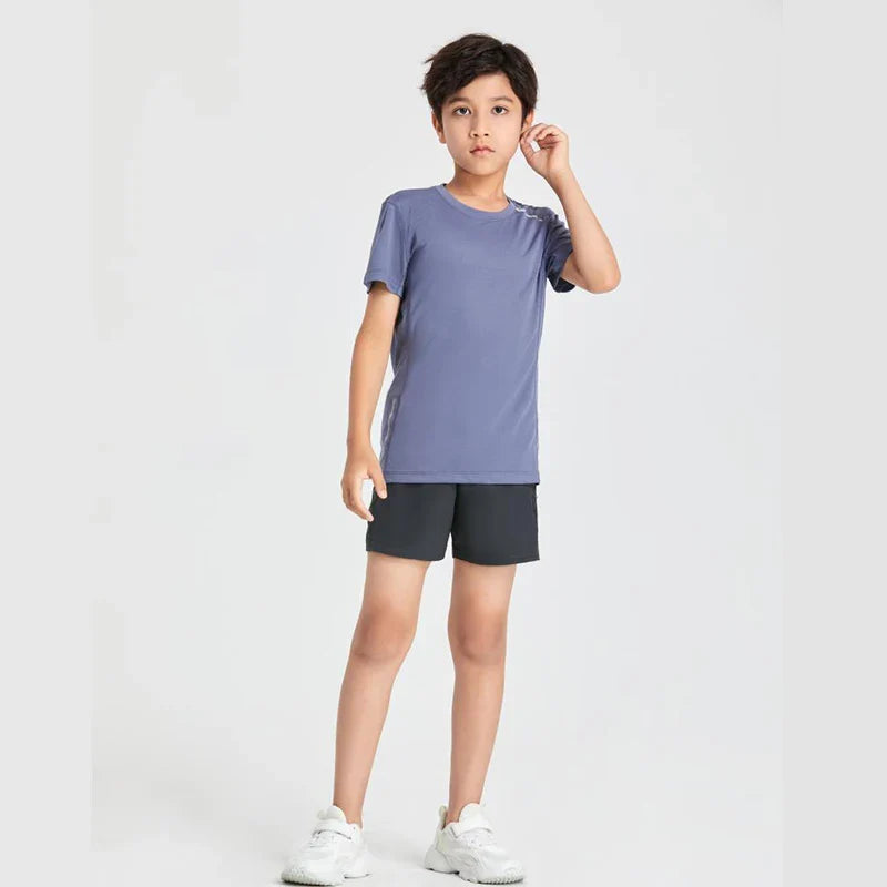 Lightweight Breathable Kids' Running Tee