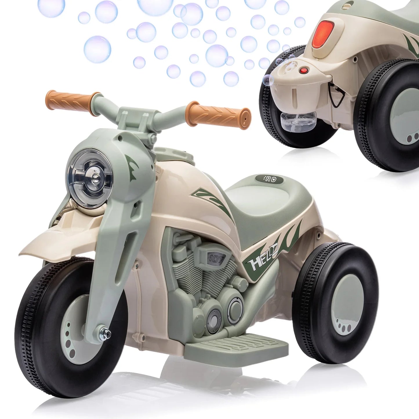 Safe and Fun Children s Electric Bubble Car with Lights and Music