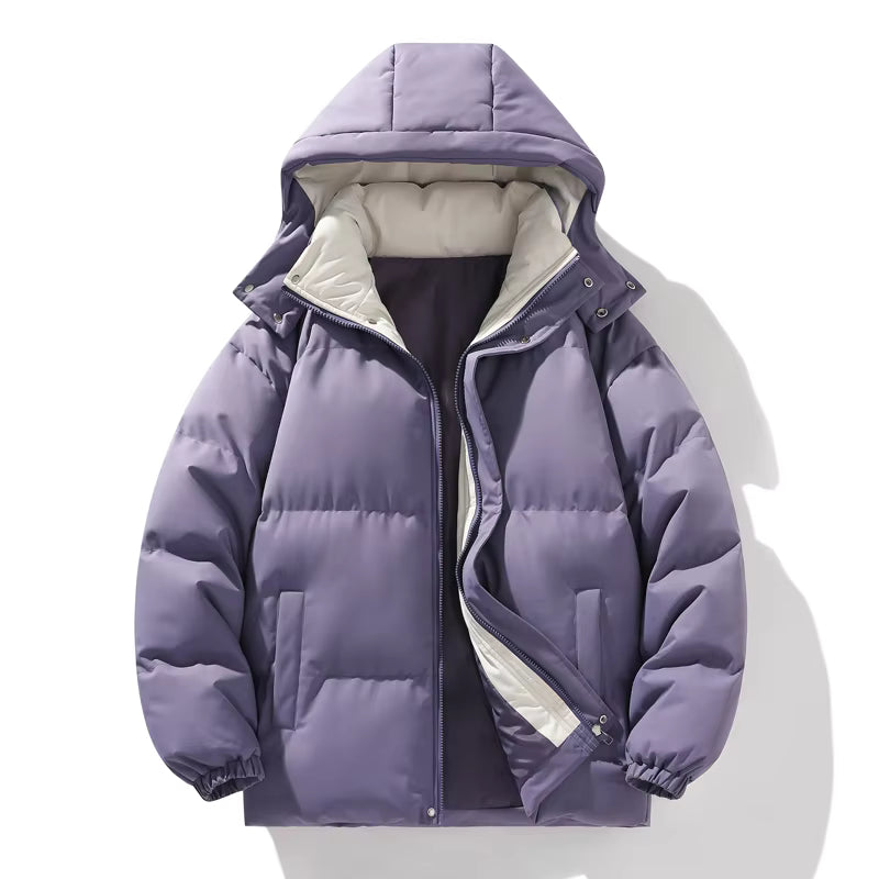 Versatile Winter Wear Detachable Hood Jacket