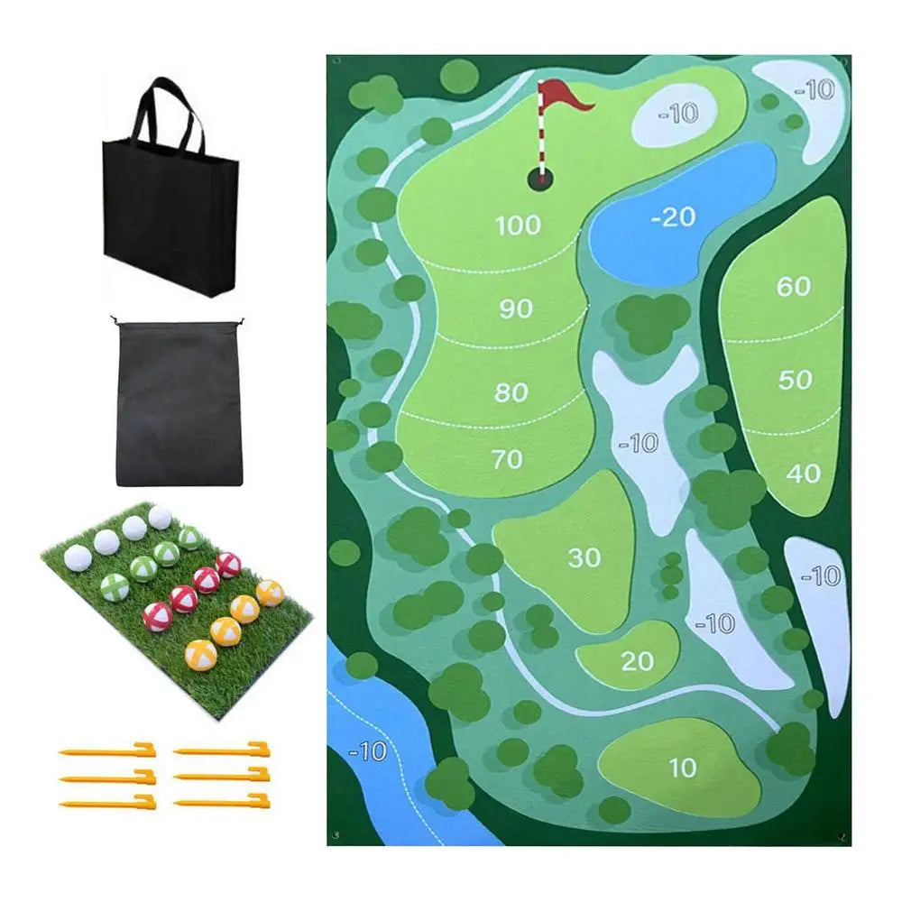 Perfect Your Swing Golf Practice Mat Set for All Skill Levels