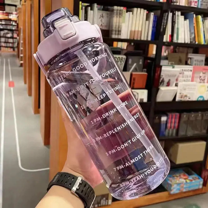 Portable Water Jug with Time Marker Stay Motivated