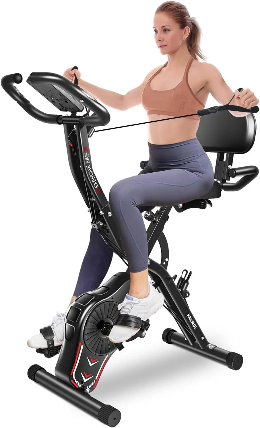 Transform Your Home Workout 5 in 1 Folding Exercise Bike