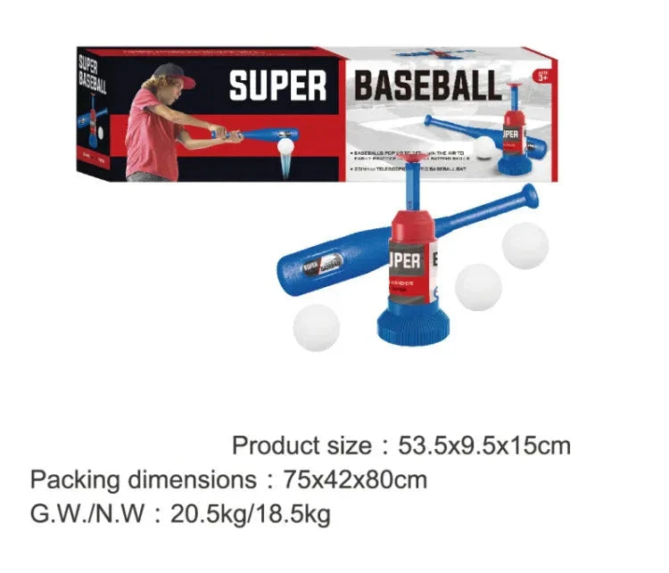 Level Up Your Little Leaguer Auto-Pitch Baseball Toy