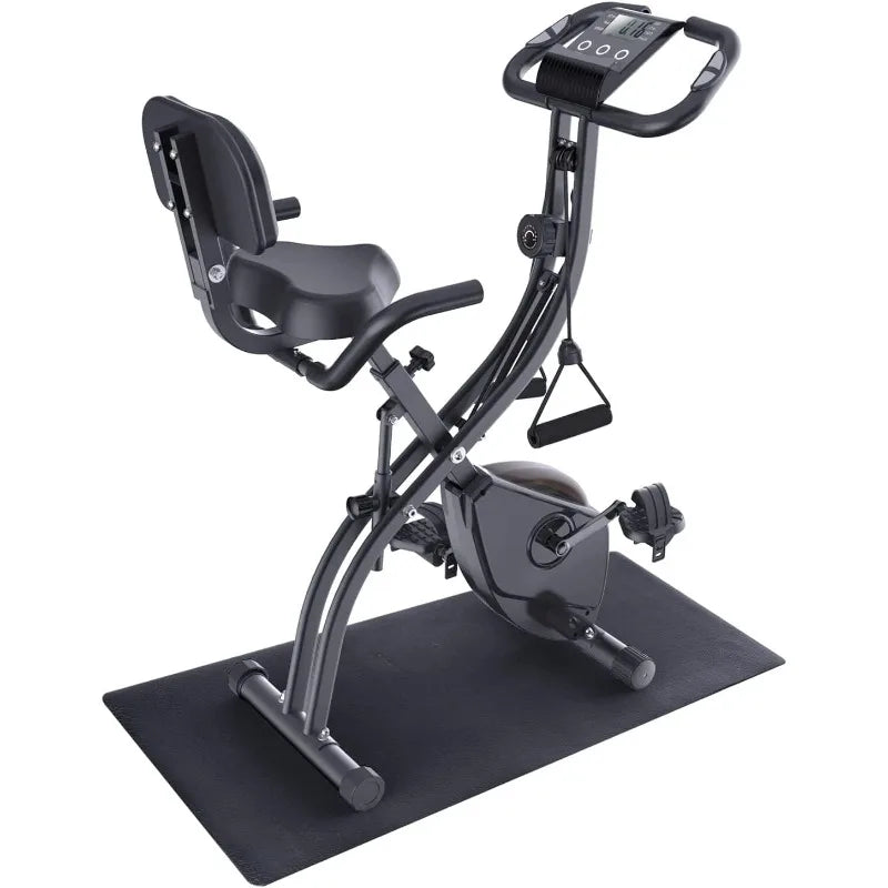 Versatile Home Workout 4 in 1 Indoor Cycling Bike with Magnetic Training