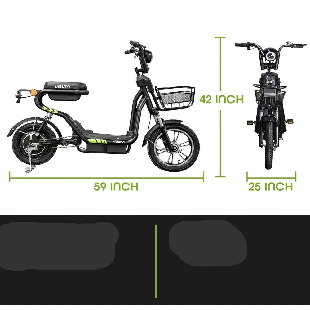 220W Seated E-Bike A Stylish and Sustainable Way to Explore the City