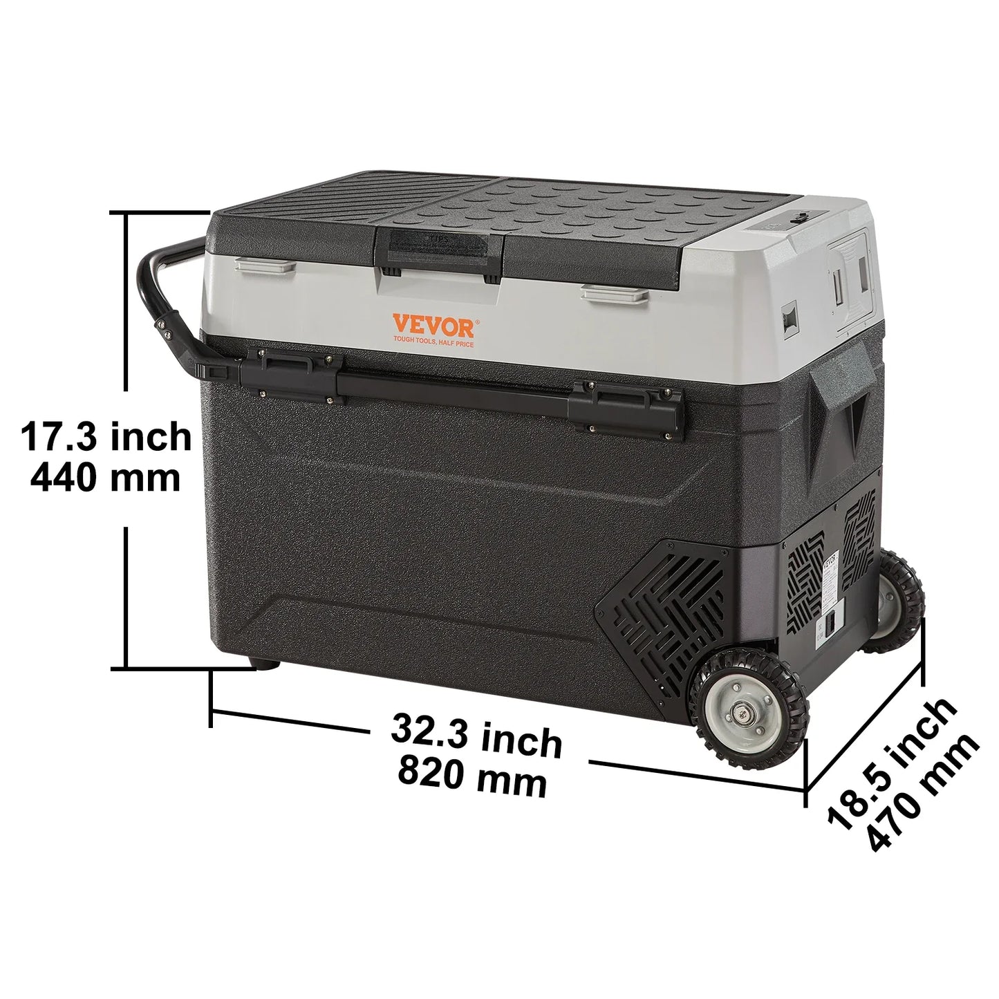 Adjustable Temperature Car Fridge Perfect for Any Situation