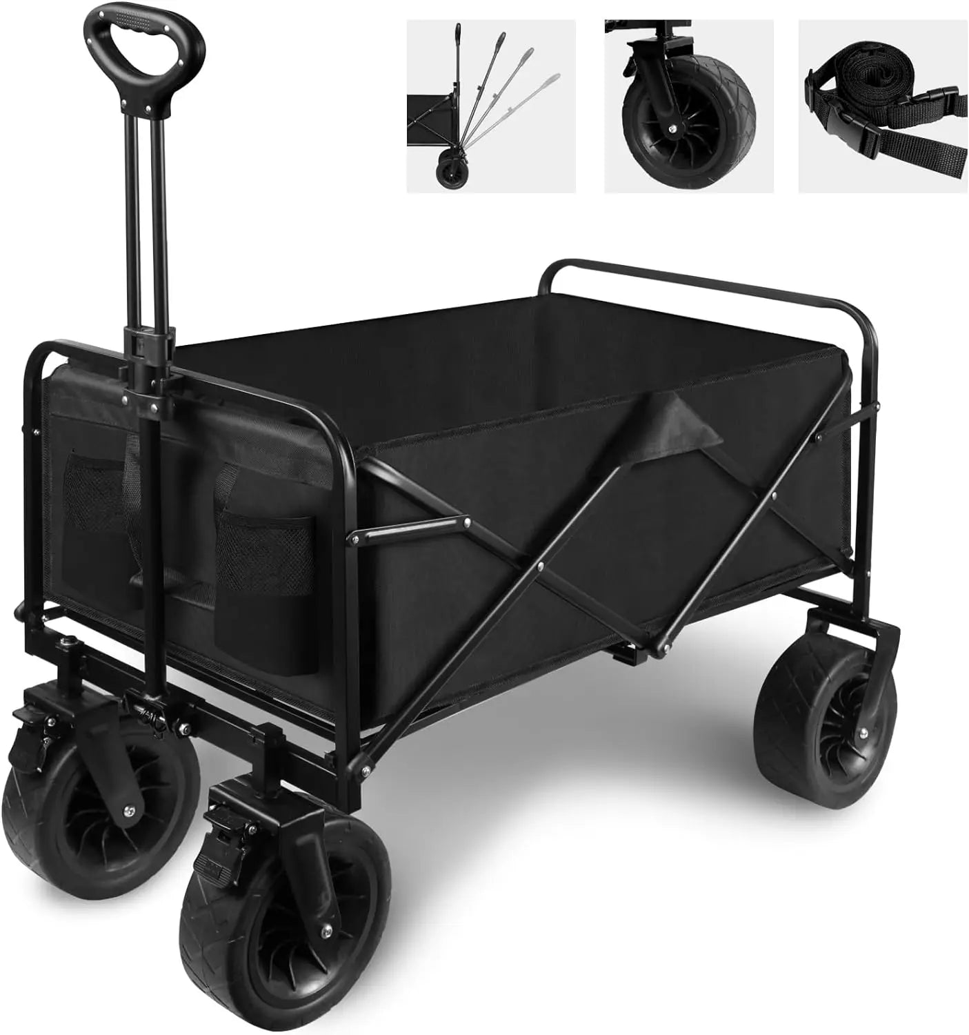 Heavy-Duty Collapsible cart with Wheels