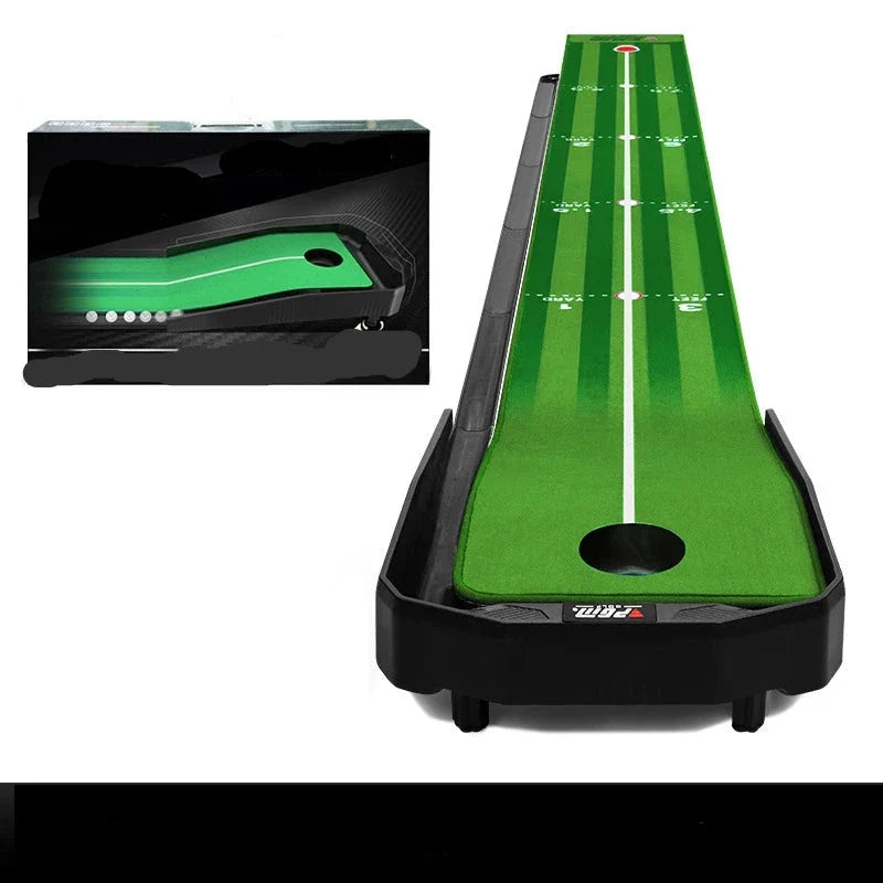 Home Golf Pro Adjustable Slope Putting Mat for Indoor Practice
