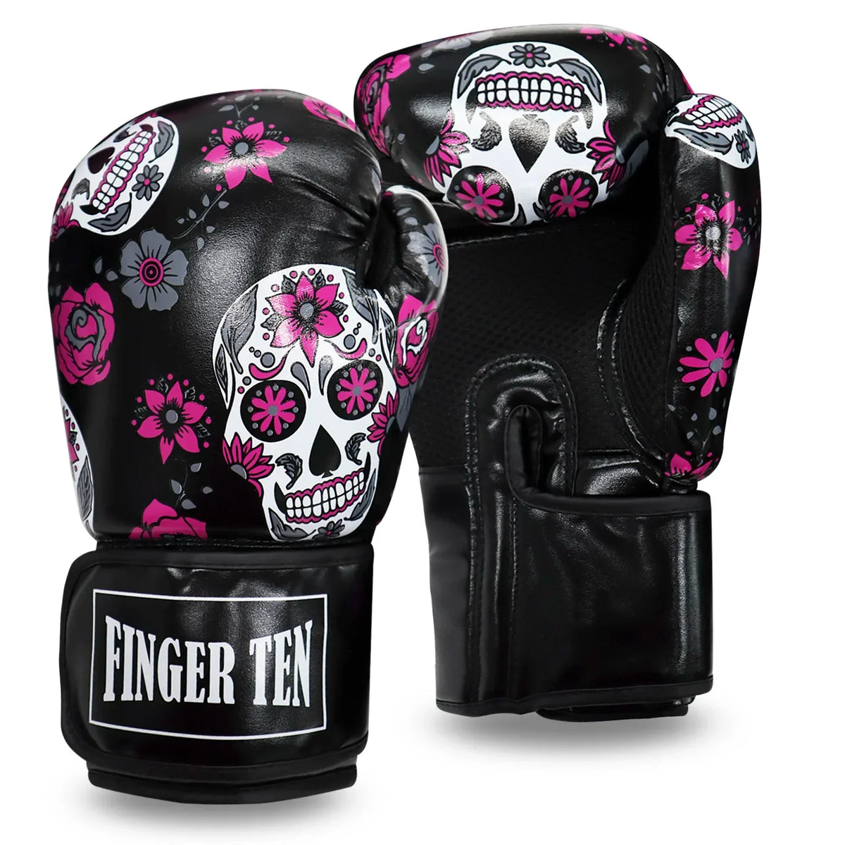 Women’s Leather Kickboxing Protective Training Gloves