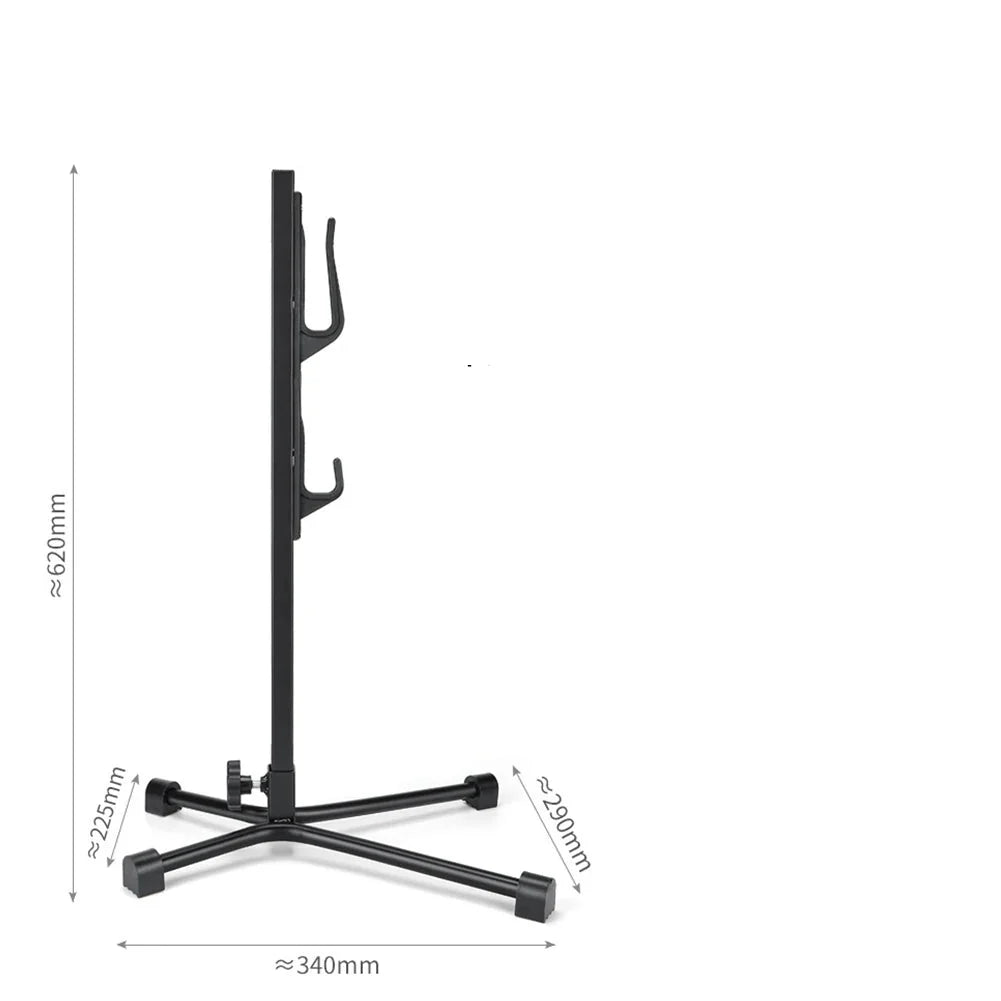 Adjustable Folding Bike Repair Rack for Home Mechanics