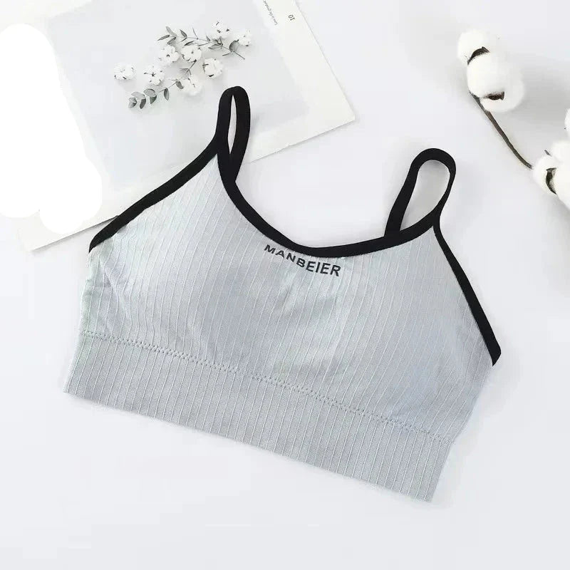 Cotton Sports Bra with Comfort and Support