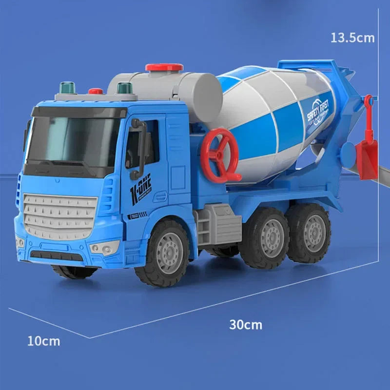 Large Scale Concrete Mixer Truck Toy for Kids