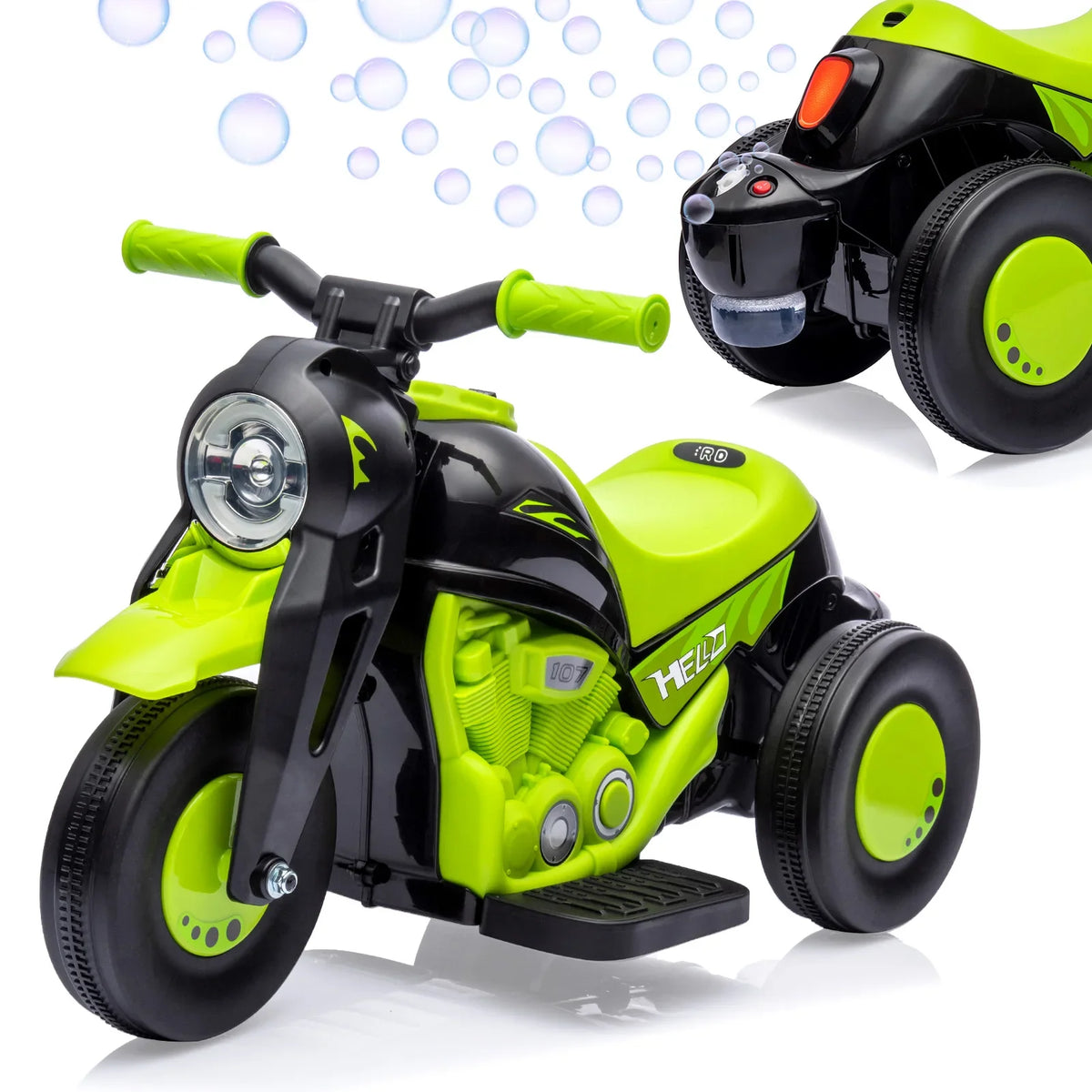 Safe and Fun Children s Electric Bubble Car with Lights and Music