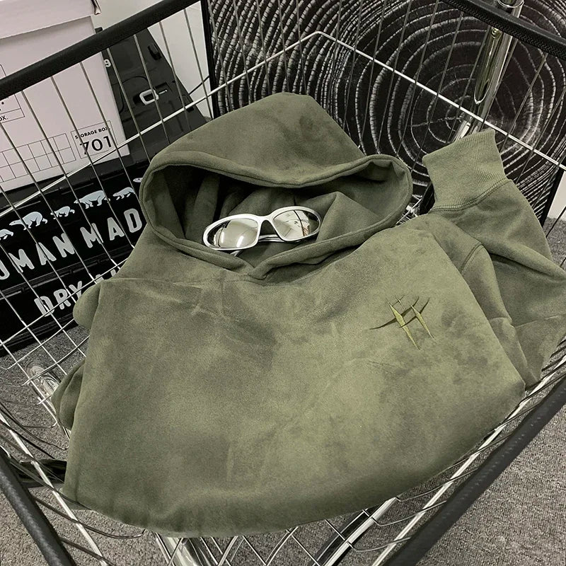 Luxurious Suede Hoodies Perfect for Fall and Winter