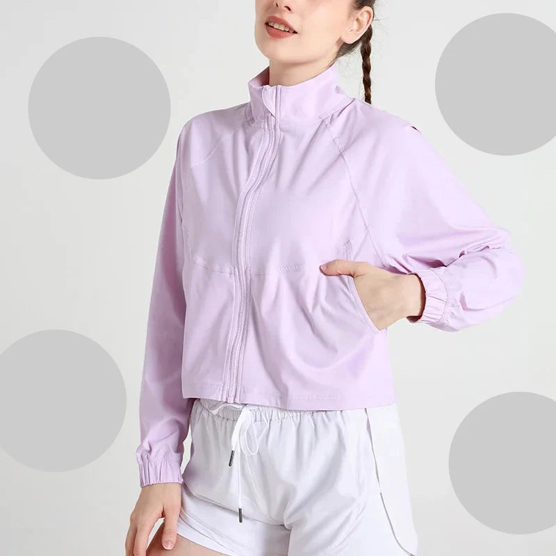 Women's Long Sleeve Yoga Jacket