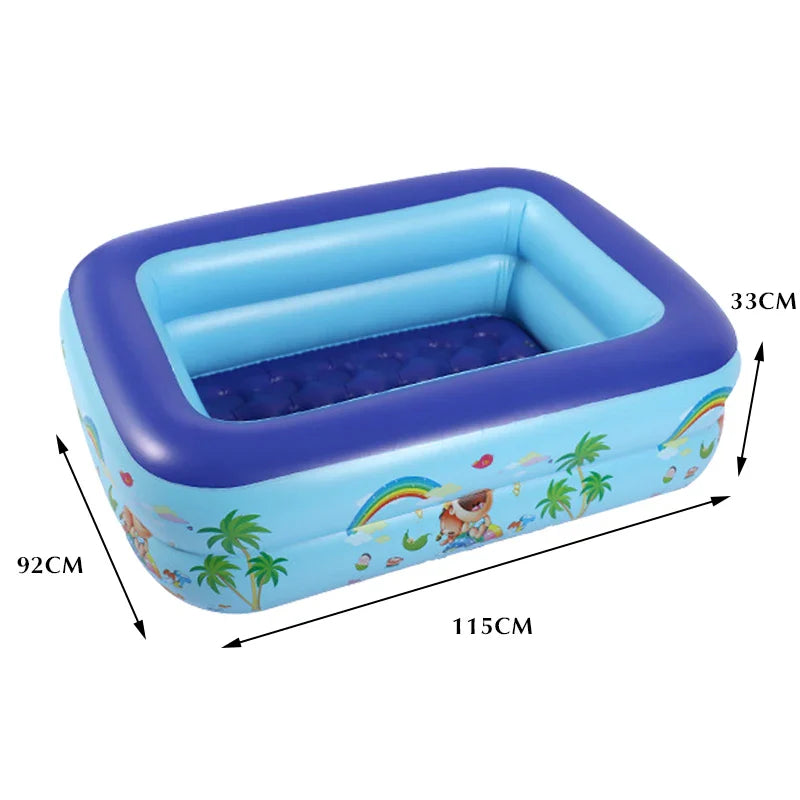 Family Friendly Inflatable Pool Perfect for Summer Adventures