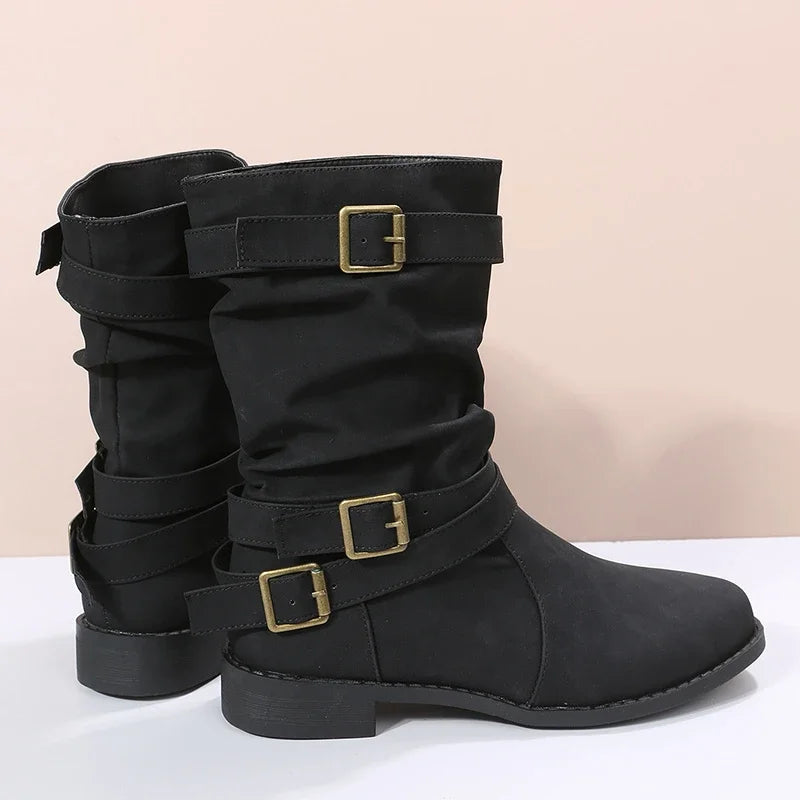 Women's Retro Boots Autumn/Winter Plus Sizes